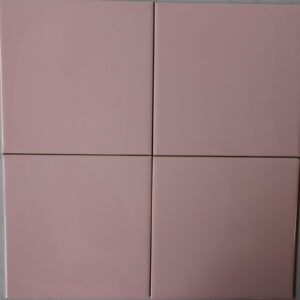 Væg Fliser blank Light Pink 15x15cm