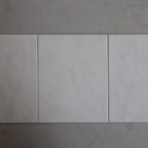 Glaseret væg flise Hvid Gråmarmoreret 20x25cm