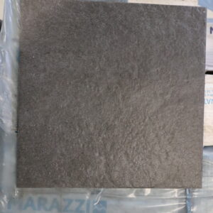 Glasereret gulv og væg flise 33x33cm Antracit grå